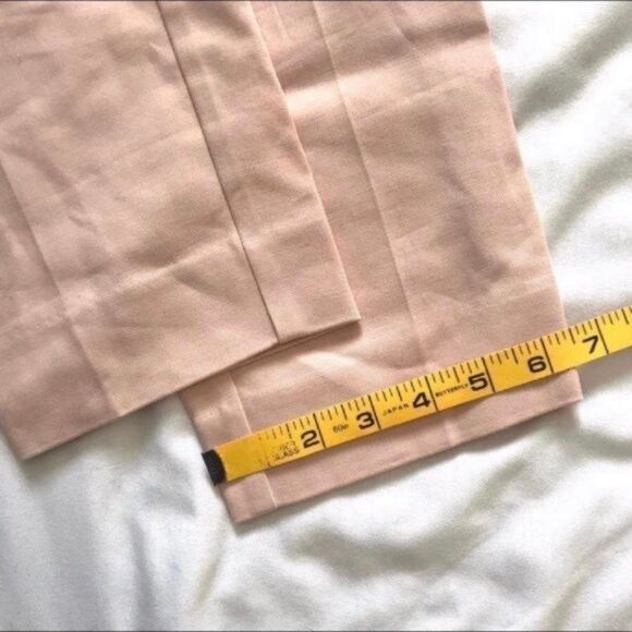 NWT $80 Jones New York Pants Stretch Career Sz 4 Rose Smoke Blush Pink Insm 28" - Picture 12 of 12